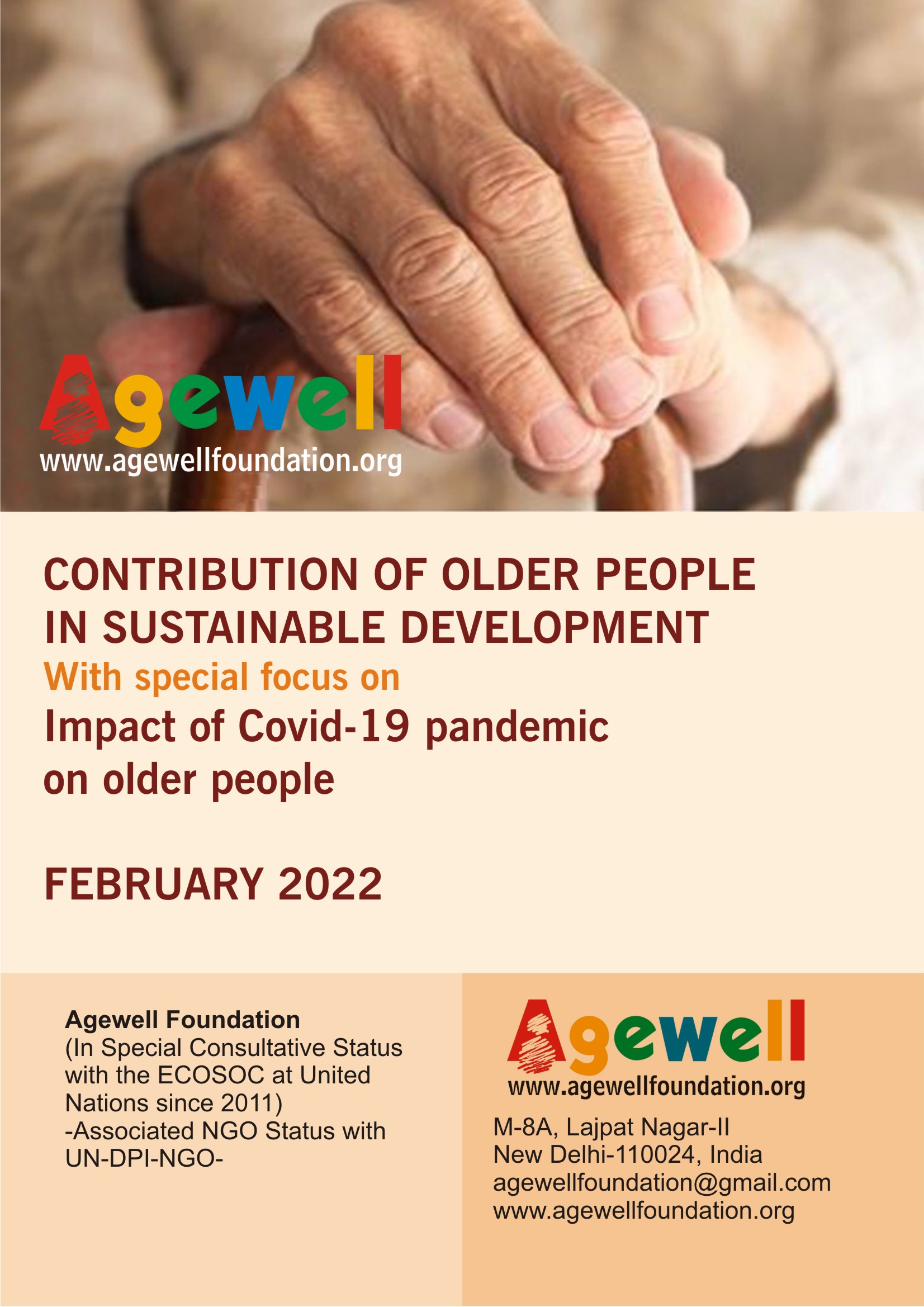 Changing Needs of Old People In India - March 2021